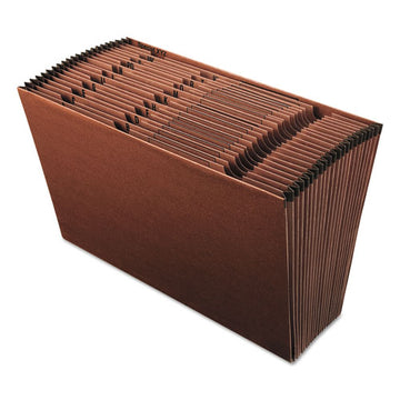 Pendaflex® Earthwise By Pendaflex 100% Recycled Indexed Expanding File, 21 Sections, Legal Size, Red Fiber freeshipping - TVN Wholesale